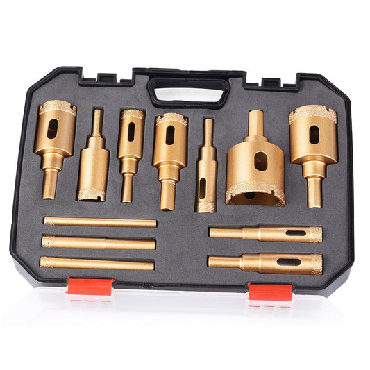 Multi-Tooth Brazing Set for Precision Cuts – 6-35mm, 12 Pieces