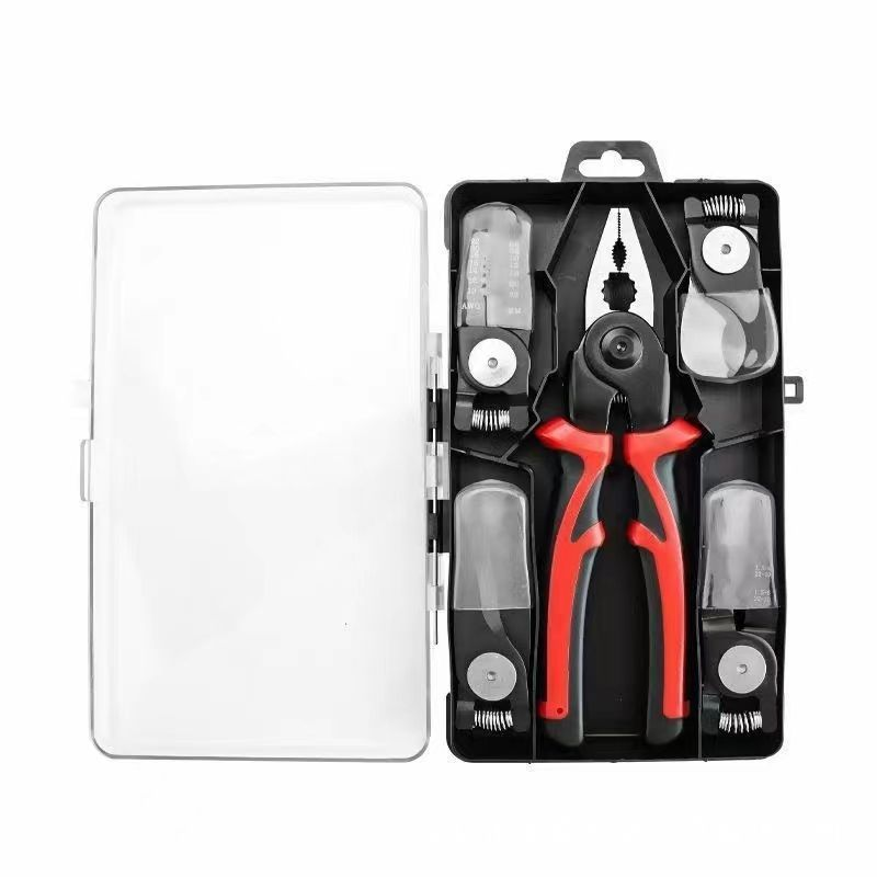 Multifunctional five-in-one interchangeable head pliers set