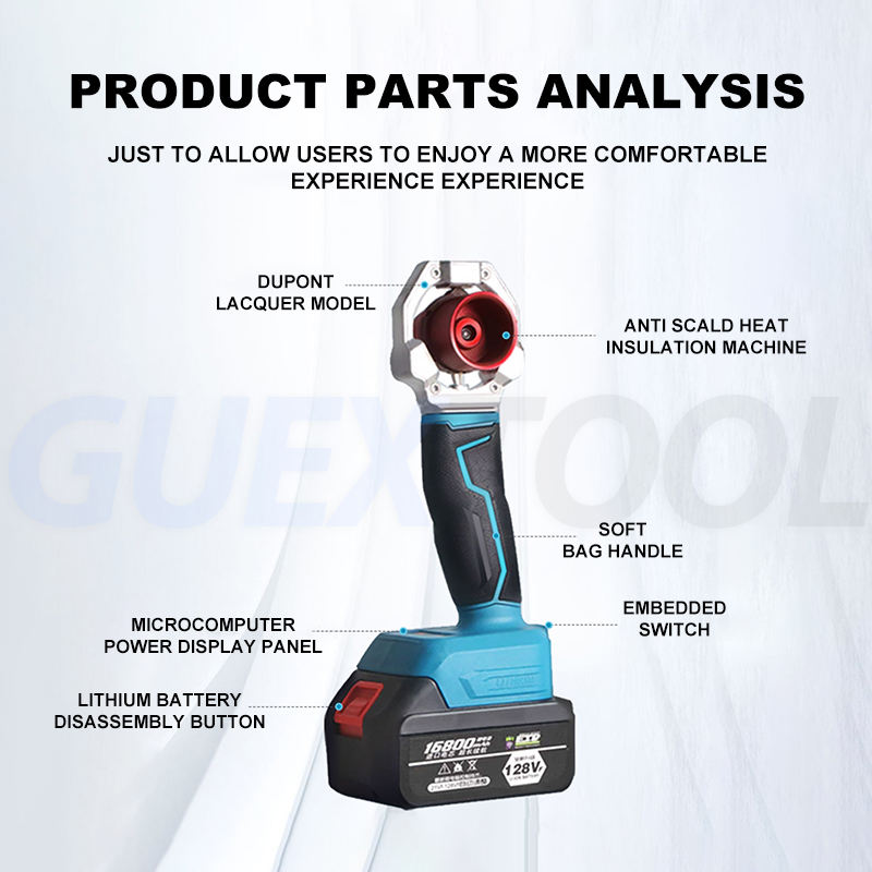 Lithium-ion hot melter PPR pipe hot melt machine household wireless heat container water and electricity engineering welding machine