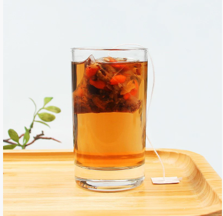 Ginseng Five Treasure Tea, Wolfberry, Mulberry, Red Date, Maca Combination Tea Bag. 50 bags per pack.