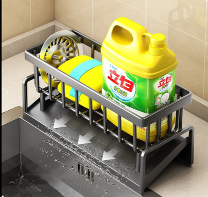 Kitchen Modern Stainless Steel Sink Drain and Strainer Basket Container with Drain Basket with Handle