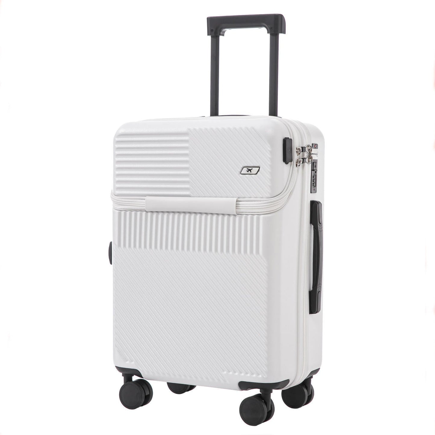 High quality 20-inch open front suitcase with UAB port