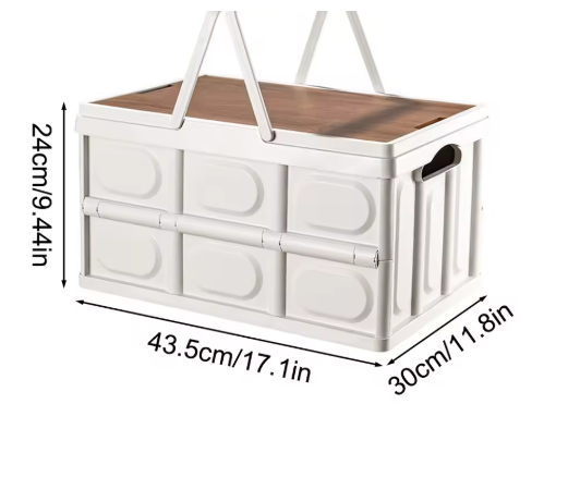 Multi-Use Thickened Storage Box: Creative Foldable Organizer for Outdoor, Car and Indoor