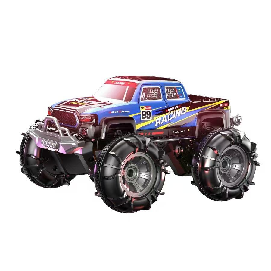 Stunt off-road vehicle cross-border amphibious rolling vehicle gesture sensing three-in-one children's stunt remote control amphibious vehicle