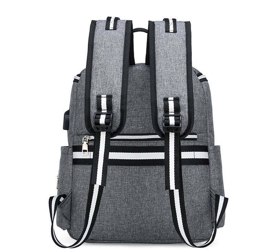 Multi-Function Diaper Backpack: Large-Capacity, Lightweight & Stylish Baby Bag for Moms