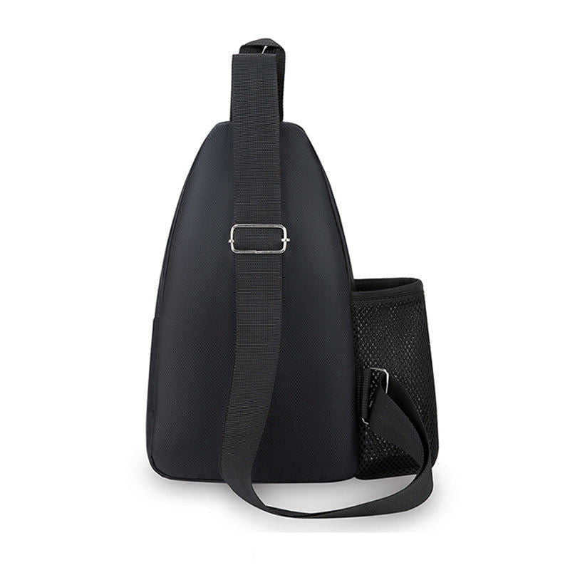 Casual Trendy Men's Oxford Cloth Chest Bag New Large-Capacity Single-Shoulder Crossbody Bag