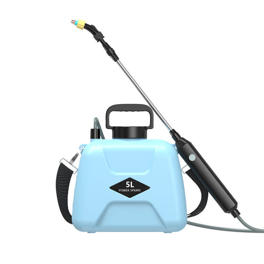 Electric sprayer household lithium battery backpack agricultural high pressure disinfection sprayer watering can high pressure fine mist