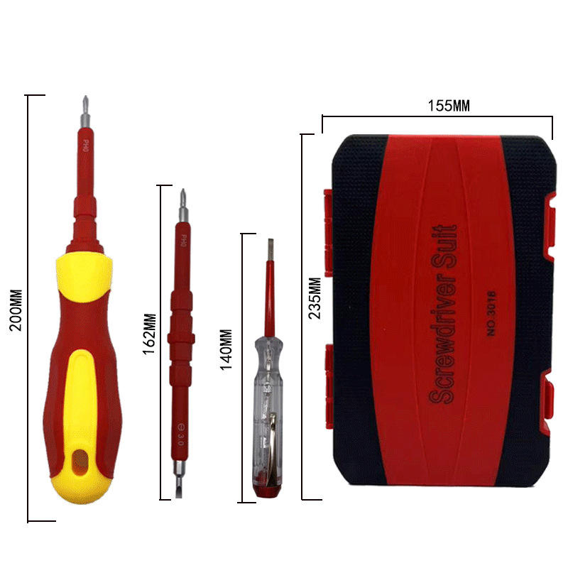 1000V Insulated Electrician Screwdriver Set, 29-pieces Screw Driver Set Kit, CR-V Magnetic Screwdriver Tool Set, Professional Electrician Tools