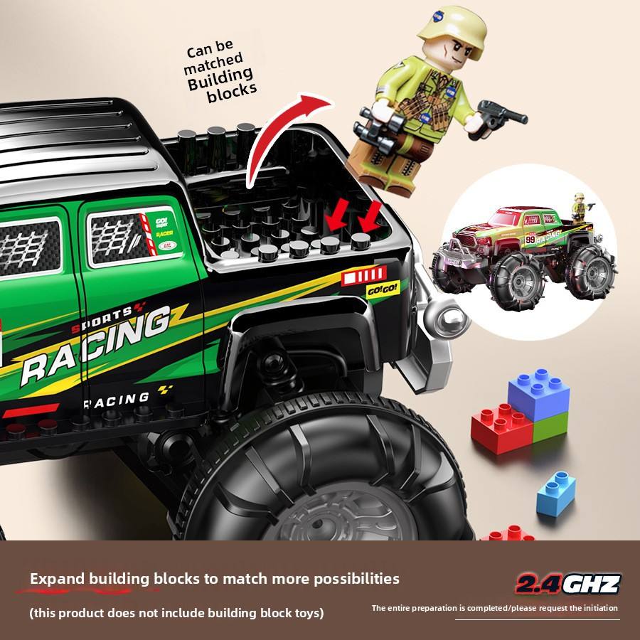 Stunt off-road vehicle cross-border amphibious rolling vehicle gesture sensing three-in-one children's stunt remote control amphibious vehicle