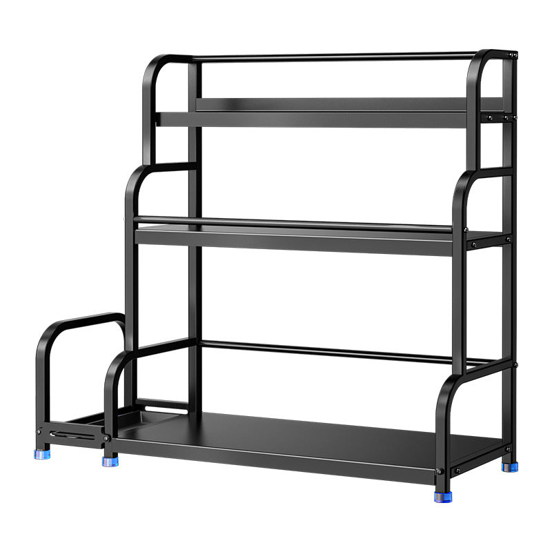 Household Kitchen Storage Rack Floor-Standing & Countertop Dual-Use Seasoning Knife Rack Storage Rack