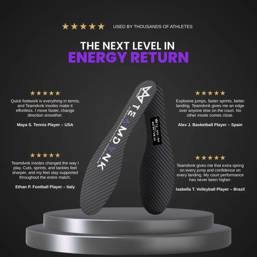 Soft and comfortable PRO carbon insole