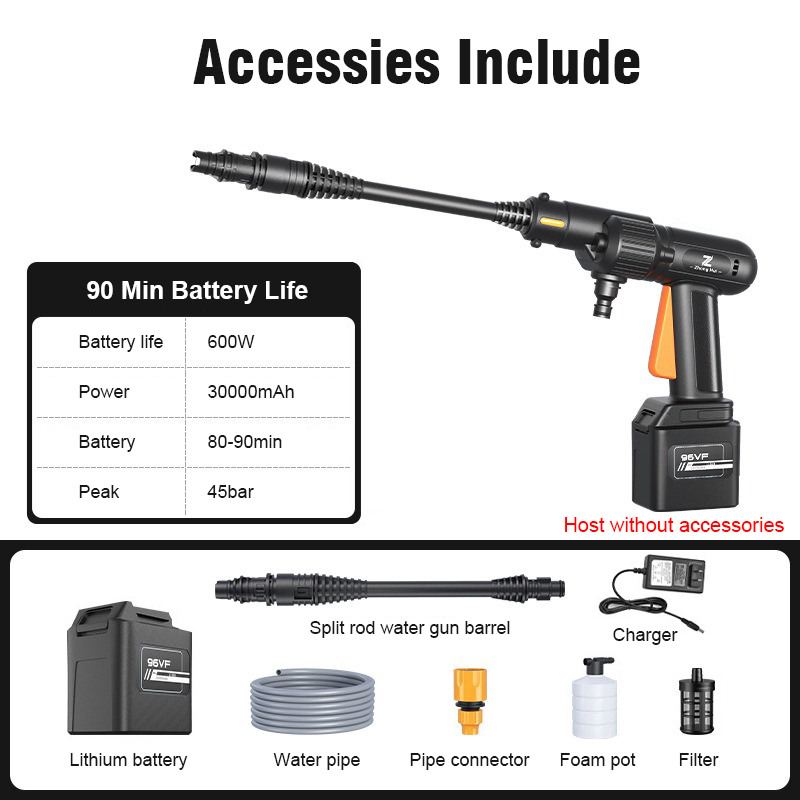 High Pressure Multi-Functional Agricultural Water Gun for Car Washing and Other Agriculture Needs