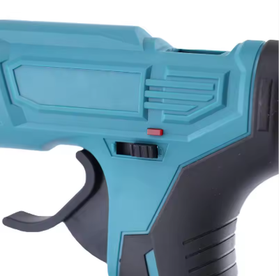 Lithium-electric cordless glue gun, rechargeable automatic hot melt glue gun, large capacity portable glue gun, suitable for work and home use