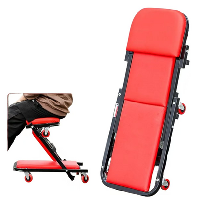 Multifunctional folding dual-purpose car repair stool car repair lying plate maintenance work stool foldable car repair stool lying plate tool
