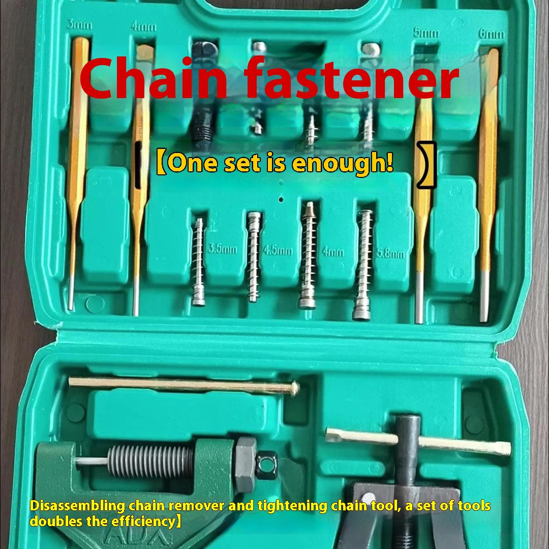 Chain Breaker & Tightener Set – High Carbon Steel