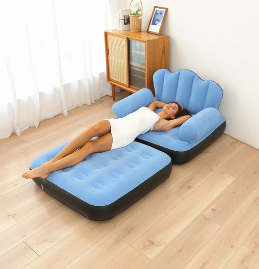 Modern Design Foldable Inflatable Couch for Outdoor Camping Air Sofa