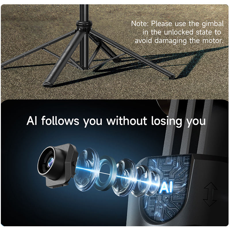 Dey Follow You Phone Holder (Bluetooth, Remote) - Long & Strong