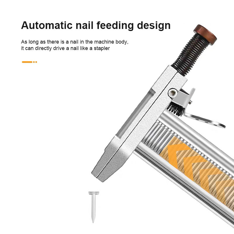 ST18 manual steel nail gun wire trough nailing skirting nail gun wood
