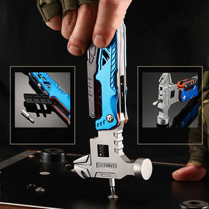 new Multifunctional Wrench Hammer Folding Pliers