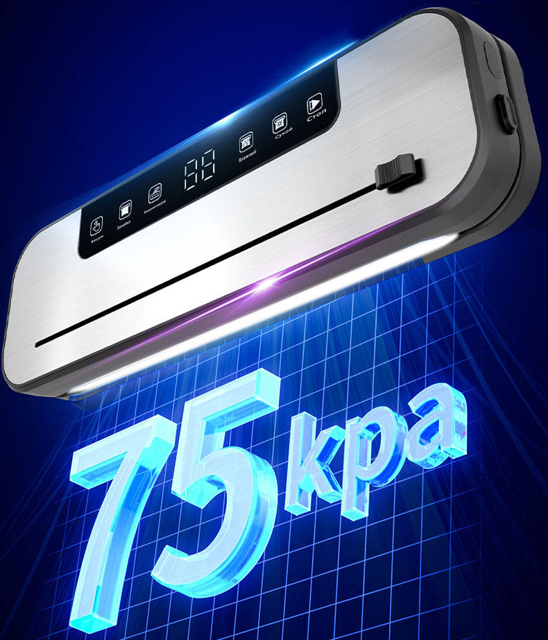 Fully automatic vacuum sealer household food packaging machine preservation machine kitchen vacuum sealer laminator