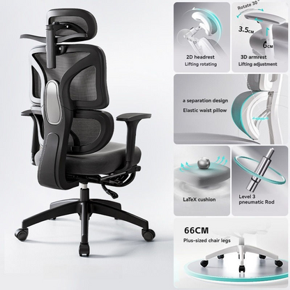 Computer chair reclining comfortable gaming chair sitting for a long time without getting tired office chair reclining seat