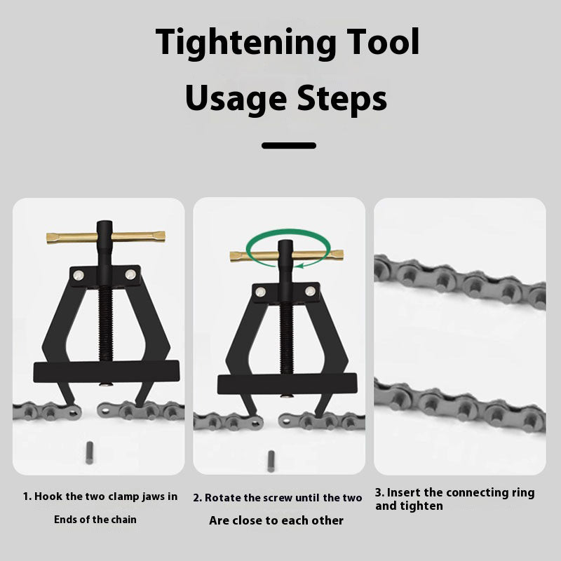 Chain Breaker & Tightener Set – High Carbon Steel