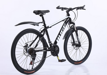 Mountain bike 26 inch Mtb bicycle dual disc brake suspension fork 21 speed mountain bike