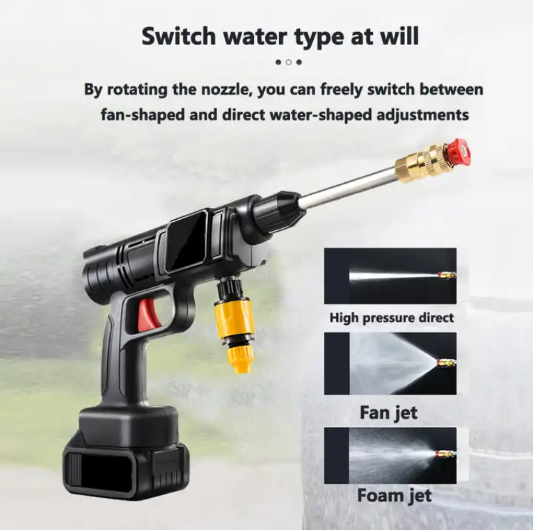 High Pressure Multi-Functional Agricultural Water Gun for Car Washing and Other Agriculture Needs