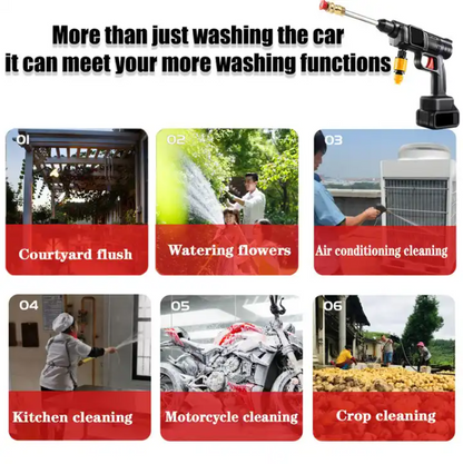 High Pressure Multi-Functional Agricultural Water Gun for Car Washing and Other Agriculture Needs