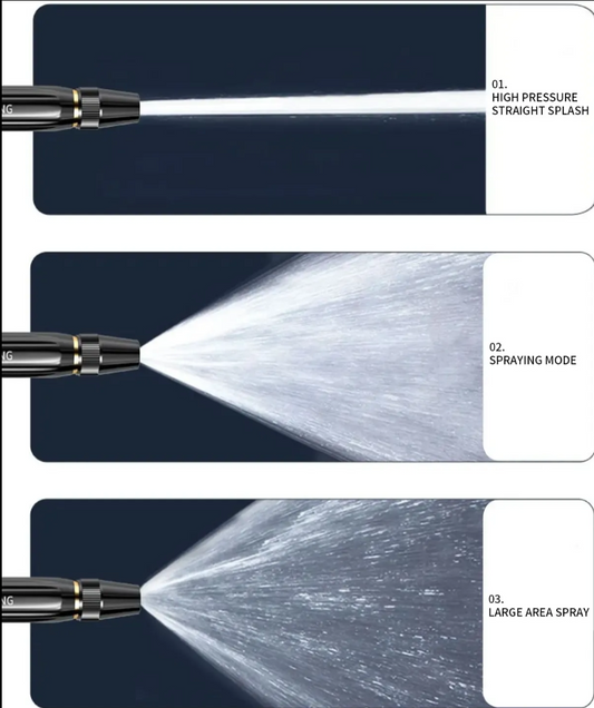 High-Pressure Car Wash Flushing Sprinkler Garden Hose Tap Water Nozzle