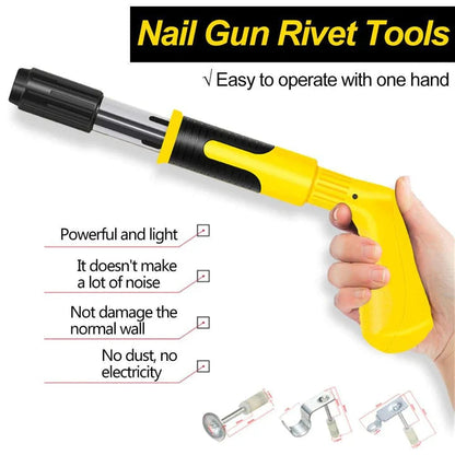 Multi-Function Electric Nail Gun Industrial & DIY Wall Fastening Tool with Metal Plate Concrete Nail Gun
