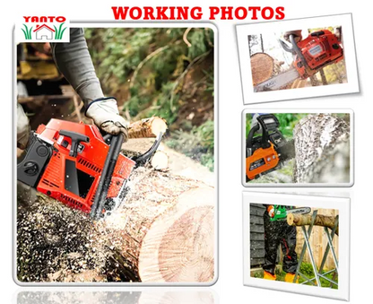 Multifunctional Gasoline 52Cc Chainsaw/ Farm Agricultural Equipment Petrol Chain Saw