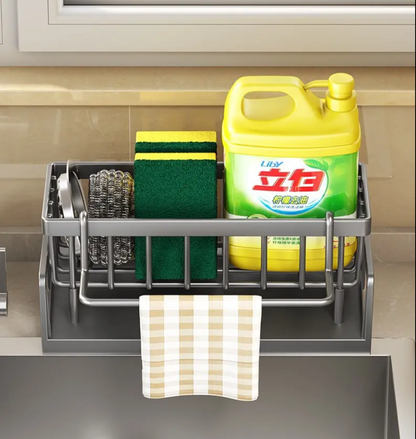 Kitchen Modern Stainless Steel Sink Drain and Strainer Basket Container with Drain Basket with Handle