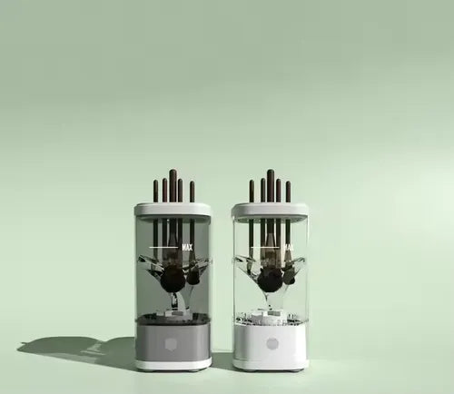 Portable automatic USB electric makeup brush cleaning machine, beauty makeup brush set, blush brush, full-size dryer