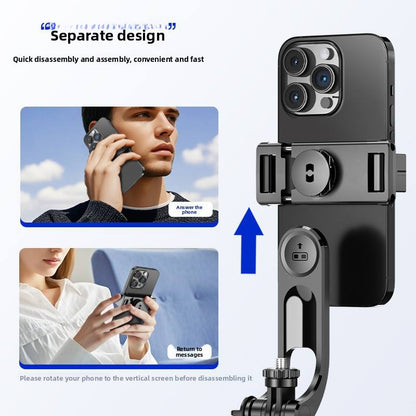 Mobile phone Bluetooth selfie stick integrated fill light live tripod portable telescopic universal selfie artifact
