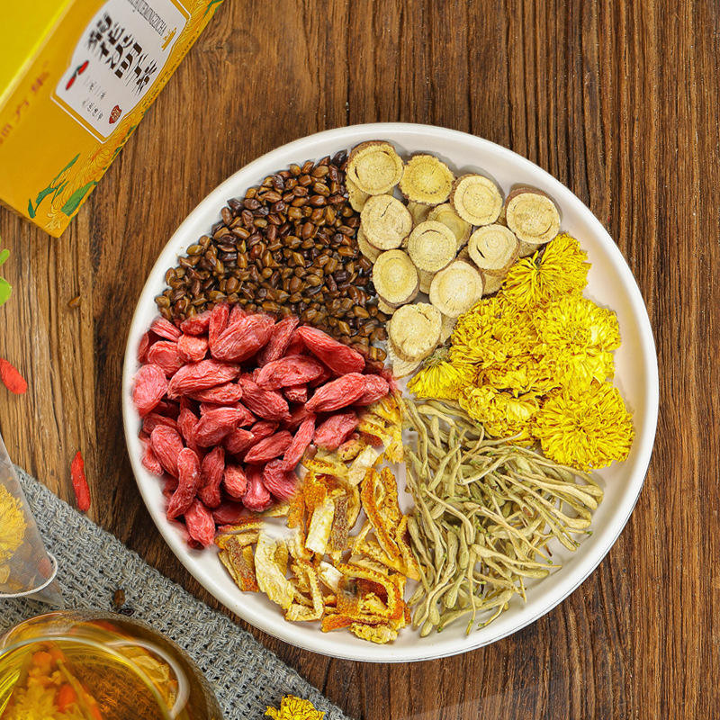 High-quality Chrysanthemum Cassia Tea Bags Reduce Heat Protect the Liver Nourish the Liver and Kidneys and Improve Eyesight