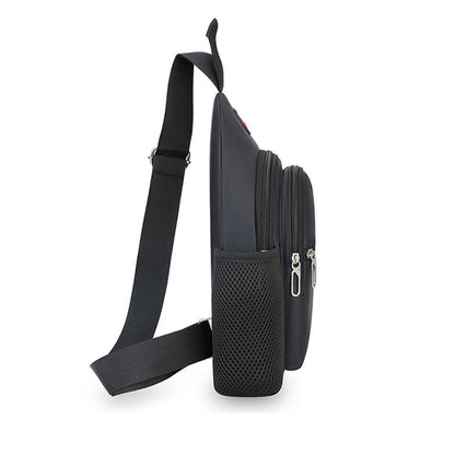 Casual Trendy Men's Oxford Cloth Chest Bag New Large-Capacity Single-Shoulder Crossbody Bag