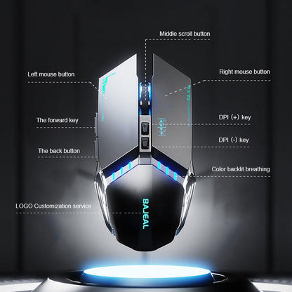 Mouse wired game dedicated mechanical mobile phone notebook office desktop gaming computer USB lol optical mouse