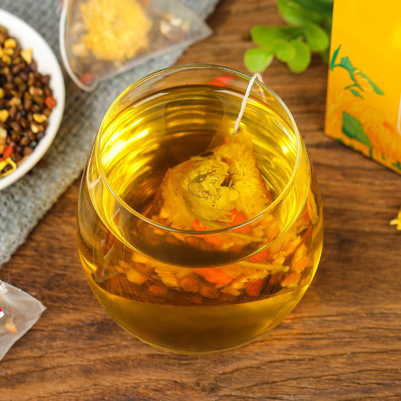 High-quality Chrysanthemum Cassia Tea Bags Reduce Heat Protect the Liver Nourish the Liver and Kidneys and Improve Eyesight