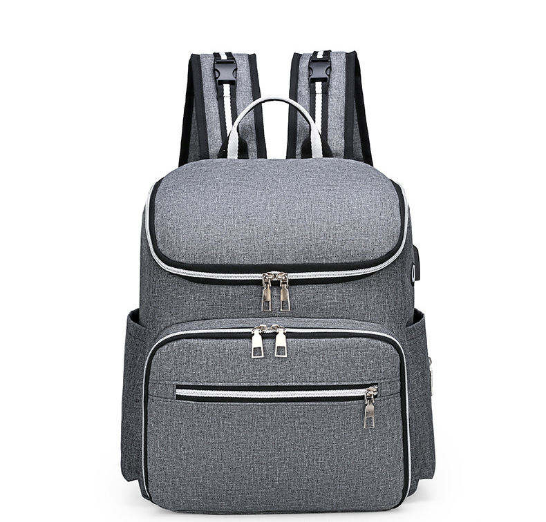 Multi-Function Diaper Backpack: Large-Capacity, Lightweight & Stylish Baby Bag for Moms