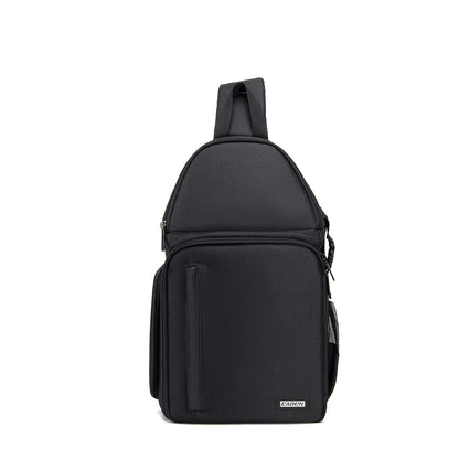 Waterproof Multi-Function Camera Sling Bag: Breathable & Compact DSLR Crossbody Backpack