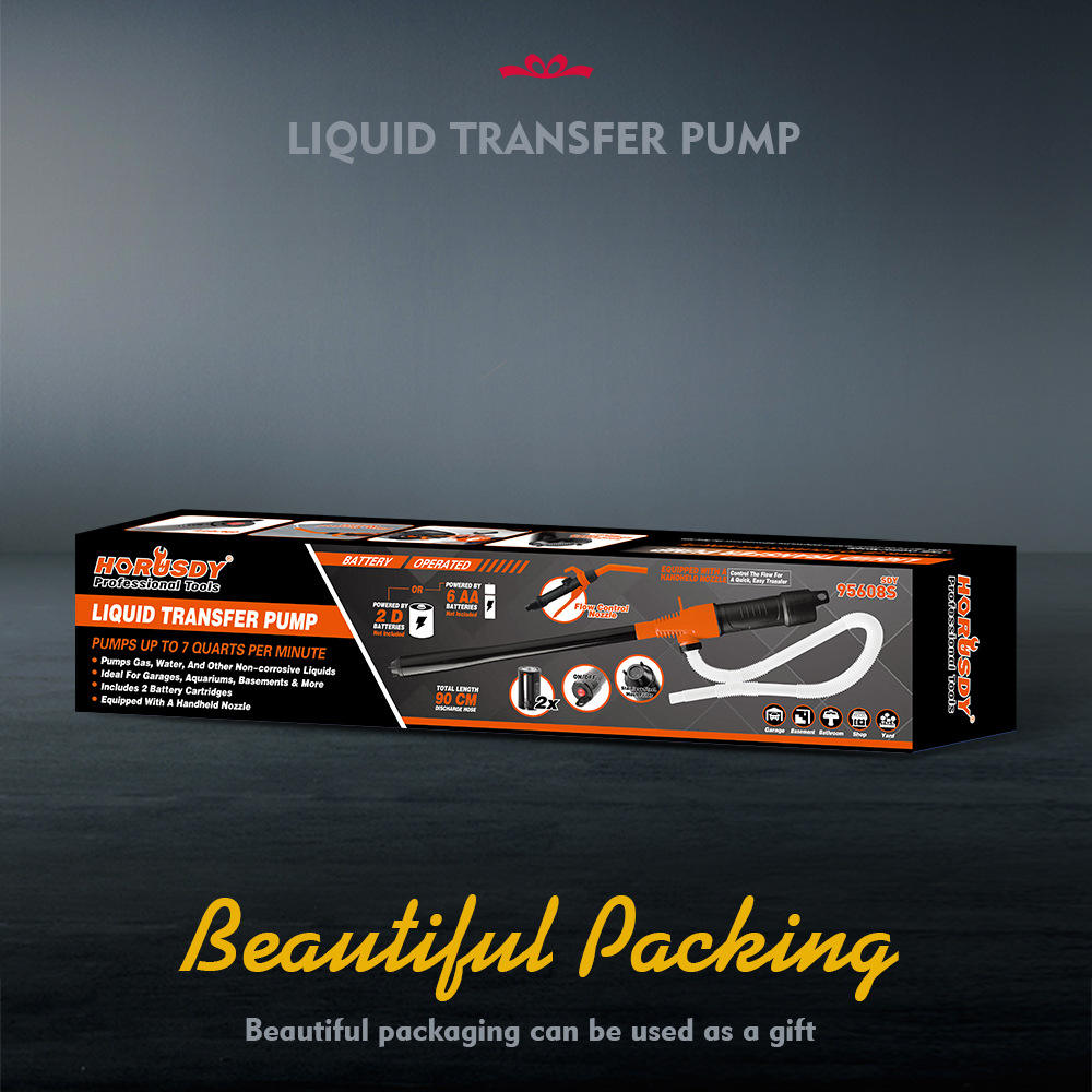 Multi Purpose Gas Pump for Gas Can Fuel Transfer Pump Battery Powered Portable Power Battery Pump