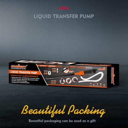 Multi Purpose Gas Pump for Gas Can Fuel Transfer Pump Battery Powered Portable Power Battery Pump