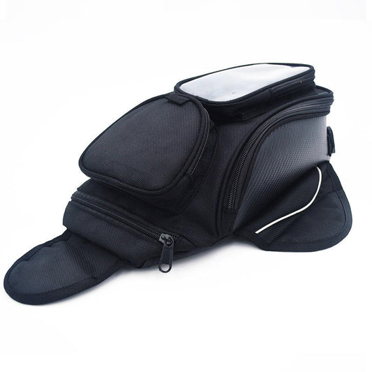 Magnetic Waterproof Motorcycle Tank Bag with Phone Navigation Window | Multi-Function Outdoor Storage