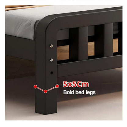 Modern Double Bed Frame High Quality Wrought Iron Bed Bedroom Furniture Suitable for Hotels Schools Hospitals Apartments