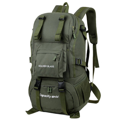 Unisex Large-Capacity Hiking Backpack: Lightweight & Professional for Outdoor Sports and Travel