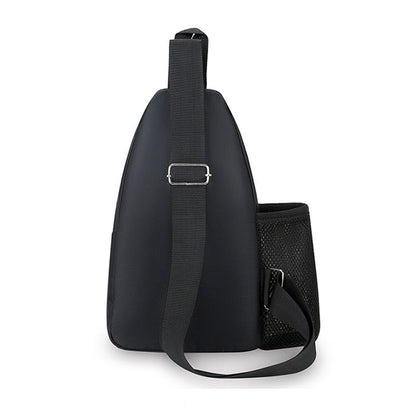 Casual Trendy Men's Oxford Cloth Chest Bag New Large-Capacity Single-Shoulder Crossbody Bag