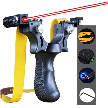 Hot Selling 98K Laser Free Binding Fast Compression Rubber Band Outdoor Slingshot