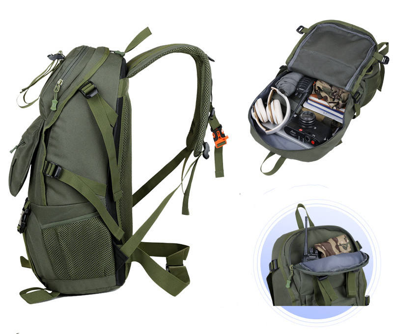 Unisex Large-Capacity Hiking Backpack: Lightweight & Professional for Outdoor Sports and Travel