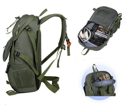 Unisex Large-Capacity Hiking Backpack: Lightweight & Professional for Outdoor Sports and Travel